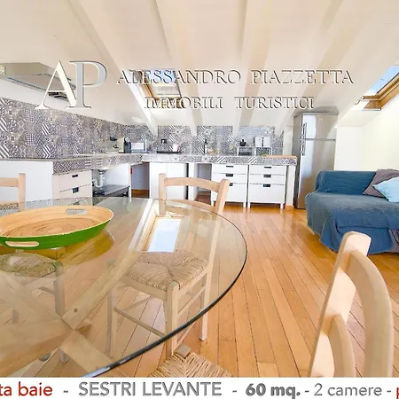 Attico Vista Baie Sestri Levante