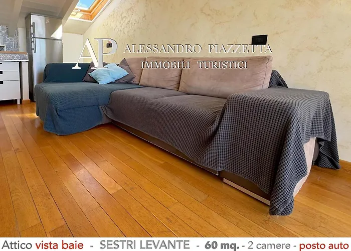 Attico Vista Baie Sestri Levante