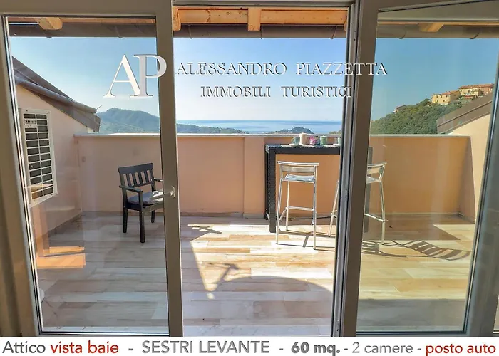 Attico Vista Baie * Sestri Levante