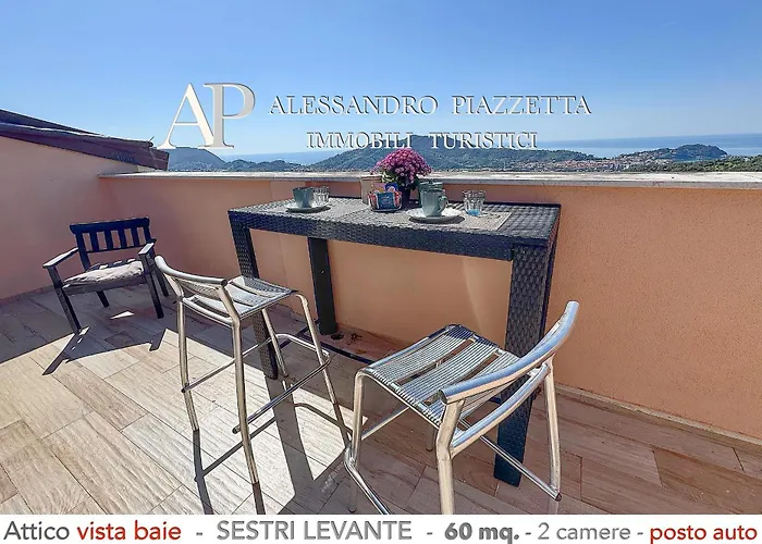 Apartament Attico Vista Baie Sestri Levante