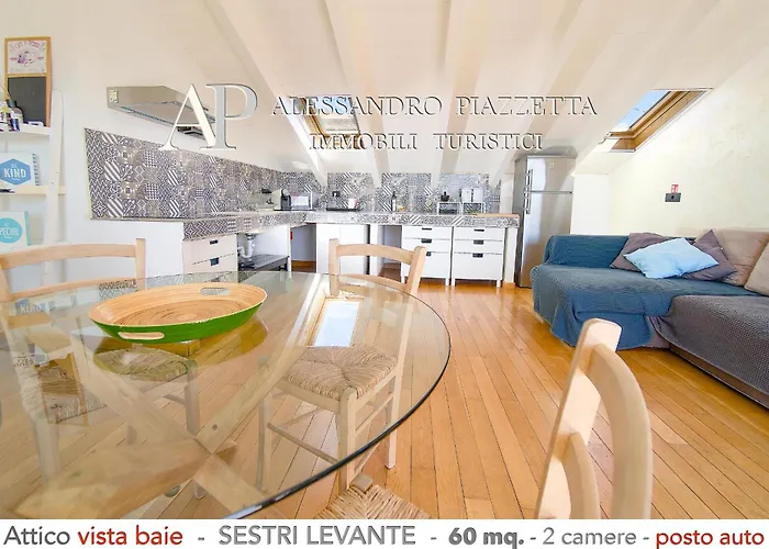 Attico Vista Baie Sestri Levante