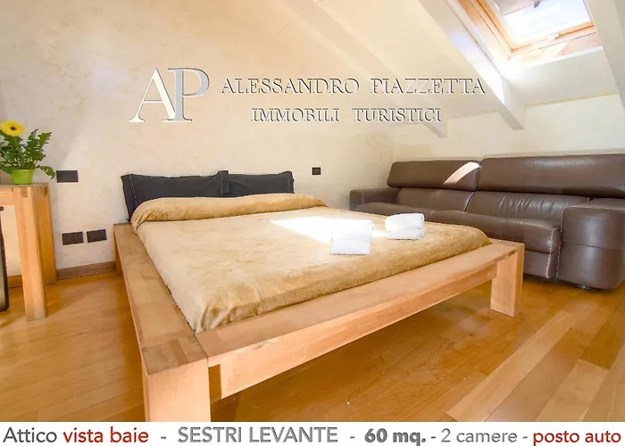 Attico Vista Baie * Sestri Levante