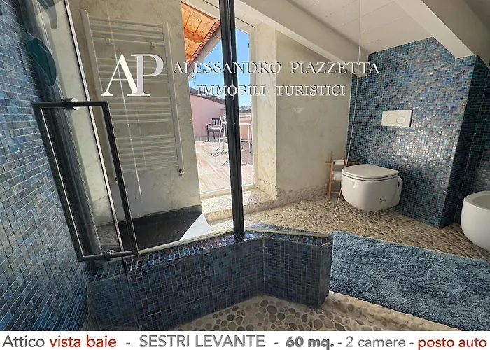 Attico Vista Baie * Sestri Levante