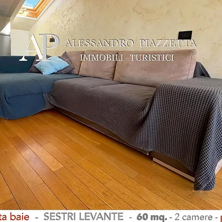 Attico Vista Baie Сестри-Леванте