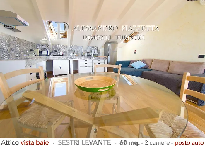 Attico Vista Baie Sestri Levante