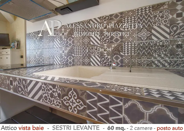 Attico Vista Baie Sestri Levante